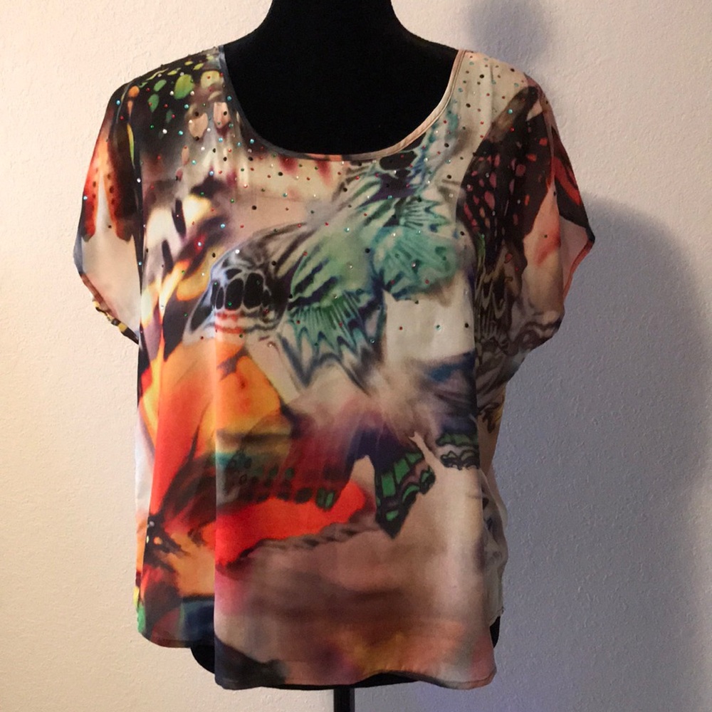 Boston Proper multicolor Top Size 10